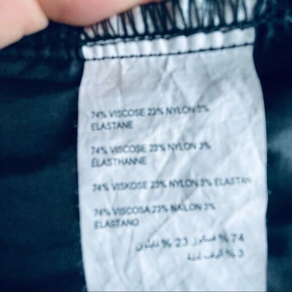 Michel Studio Alexa Versatile Multicoloured Black with Blue and Tan size 14 - Picture 5 of 8